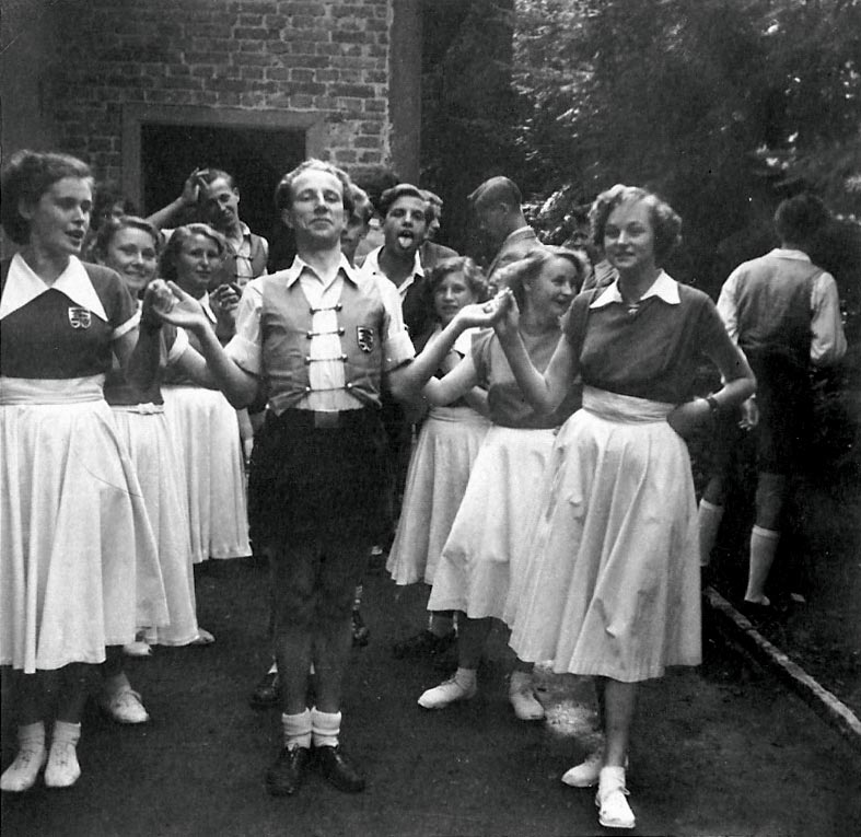 Auftritt im Bürgerpark Pankow am 19. Juli 1953