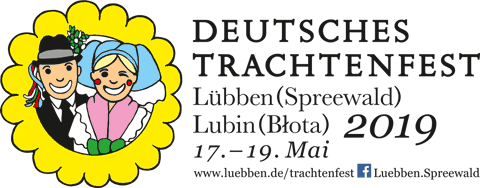 Deutsches Trachtenfest Logo – Lübben (Spreewald)/Lubin (Błota) 2019